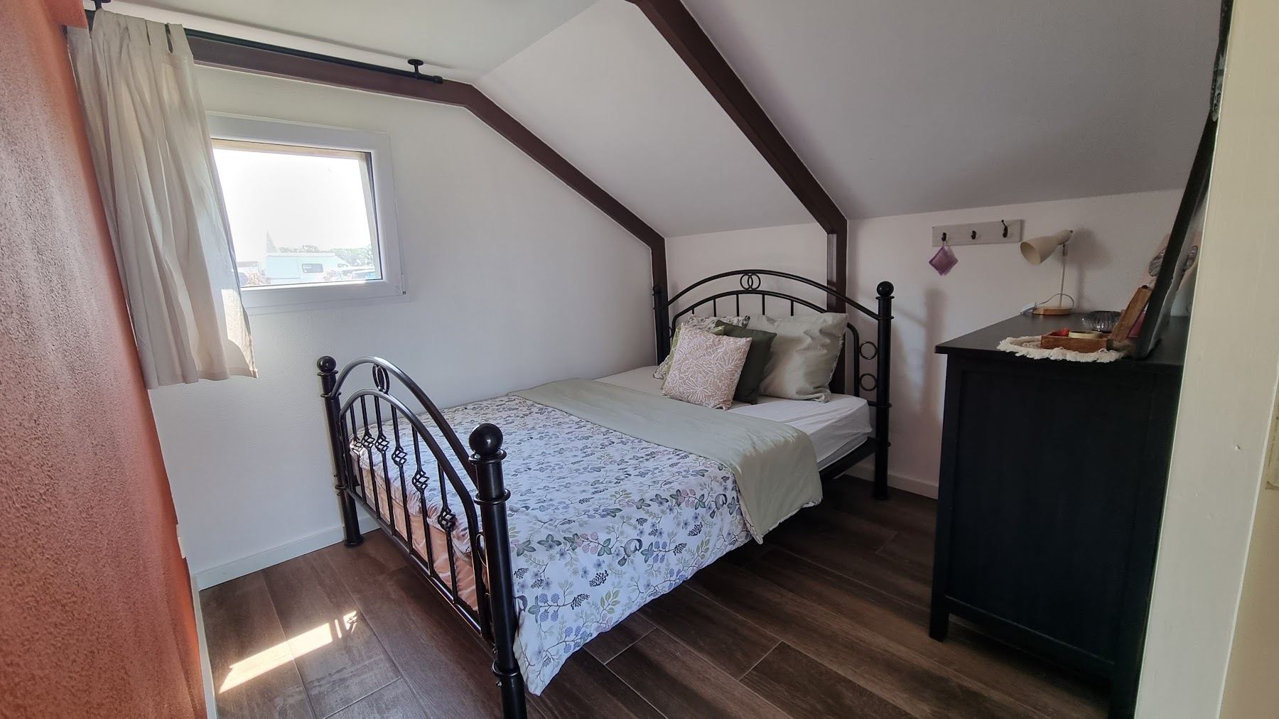 Slaapkamer in de trekkershut